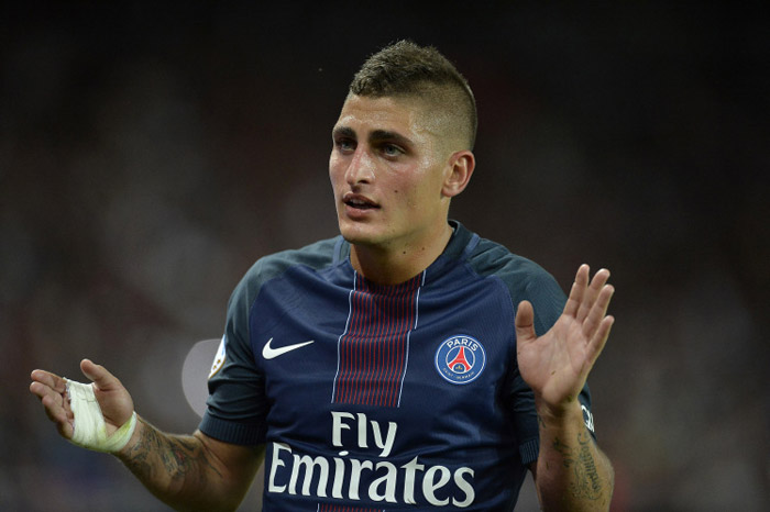  Marco Verratti (PSG): Cầu thủ 24 tuổi được đánh giá là một trong những tiền vệ trung tâm hay nhất thế giới vào thời điểm hiện tại. Do vậy, mức giá để có ngôi sao người Italia là không hề rẻ.