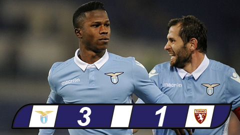 Thắng nghẹt thở Torino, Lazio trở lại Top 4