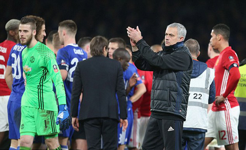 Mourinho không cần quá thất vọng vì trận thua này