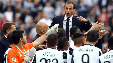 Rất khó để tìm được một HLV hội tụ đủ điều kiện dẫn dắt Juventus như Allegri