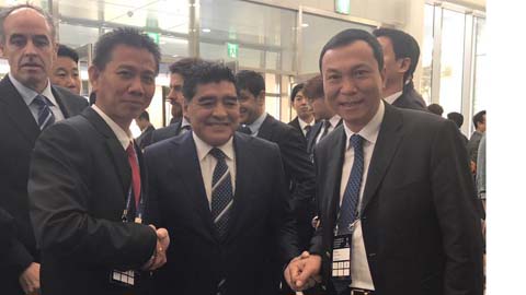 Hậu bối của Maradona sẽ sang Việt Nam