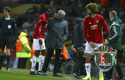 Mourinho luôn ủng hộ Pogba