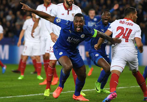 Leicester đang thi đấu tốt tại Champions League 2016/17