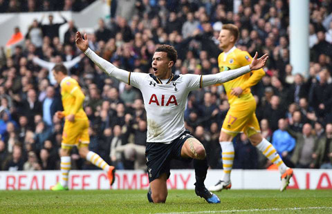 Alli ngày càng tiến bộ trong màu áo Tottenham