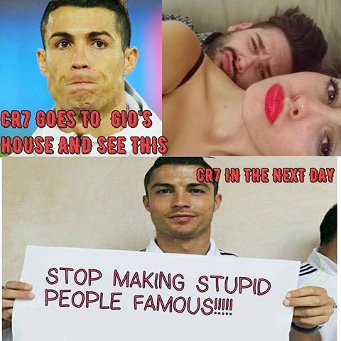 Những tấm ảnh châm biếm Georgina bị fan Ronaldo tung lên mạng