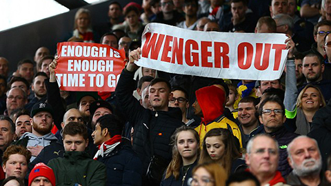 Làn sóng tẩy chay của NHM Arsenal đối với Wenger