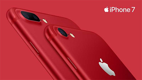 iPhone 7 màu đỏ đội giá thêm 4 triệu đồng ở Việt Nam