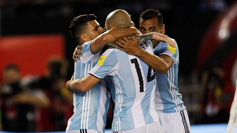  Argentina đã giành chiến thắng trên sân nhà