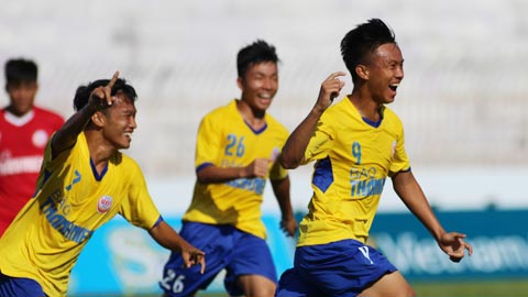 PVF thắng đậm, Hà Nội giành vé vào bán kết VCK U19 QG