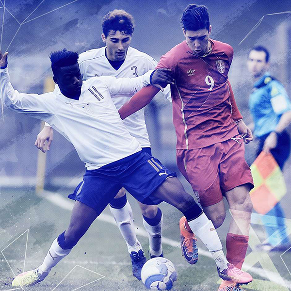 Cầu thủ 17 tuổi sở hữu chiều cao lý tưởng gợi nhớ tới hình ảnh tiền đạo Zlatan Ibrahimovic khi còn trẻ. Fiorentina hiện là đội 