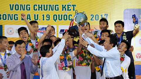Đánh bại PVF, U19 Hà Nội bảo vệ thành công ngôi vô địch