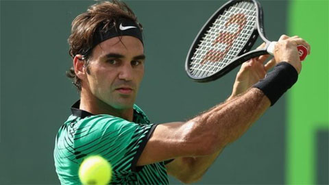 Federer thoát hiểm vào bán kết Miami Open