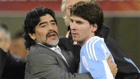 Messi không trả lời cuộc gọi từ Maradona