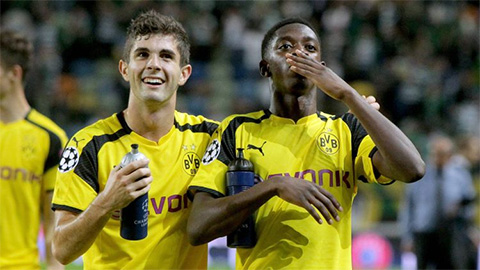 Đội hình "măng non" trong mơ của Dortmund