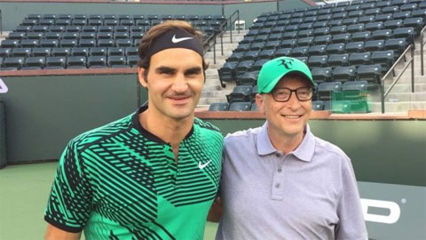 Bill Gates, người đồng đội mới của Federer
