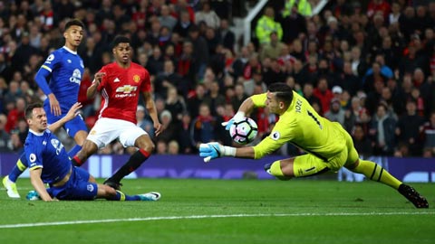 Đã 7 tháng trôi qua, Marcus Rashford không thể ghi bàn cho M.U