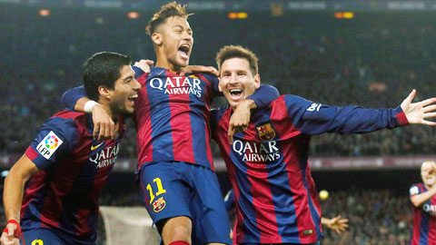 MSN củng cố niềm tin cho Barca