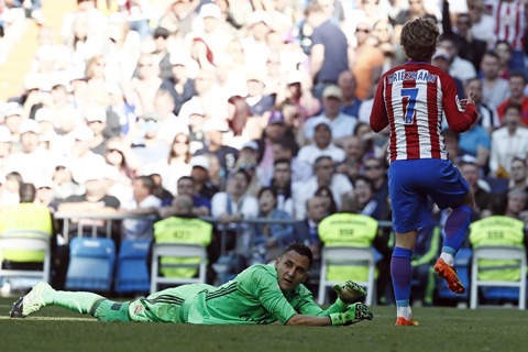 Bàn thắng của Griezmann mang dấu ấn chiến thuật đậm nét của Simeone