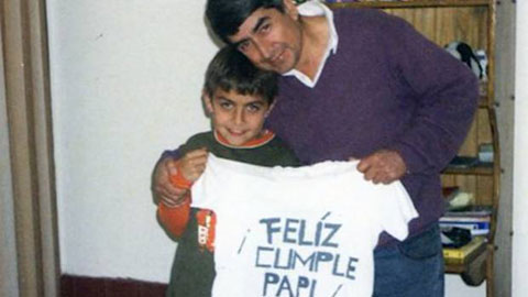 Dybala và người cha, ông Adolfo