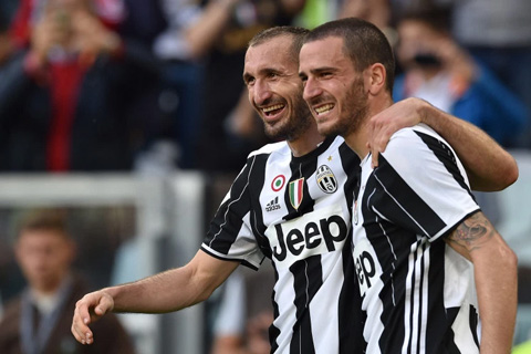 Bonucci và Chiellini là thử thách lớn cho mọi chân sút