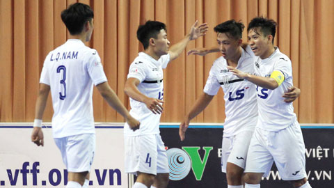 Vòng 4 giải futsal VĐQG HDBANK 2017: Thái Sơn Nam lại chiếm đỉnh
