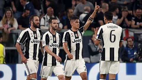 Juventus thống trị đội hình tiêu biểu lượt đi tứ kết Champions League