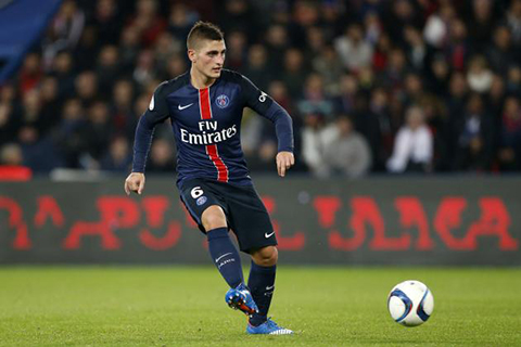 Marco Verratti là ưu tiên chuyển nhượng của Bayern