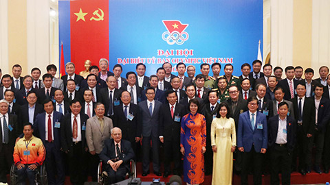 81 ủy viên được bầu vào Ban Chấp hành Ủy ban Olympic Việt Nam khóa V