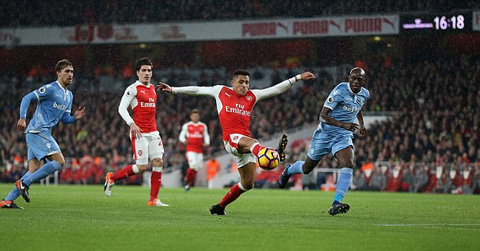 Sanchez đã làm tất cả những gì tốt nhất cho Arsenal