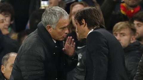 Mourinho và Conte đều vô cảm trước đại chiến