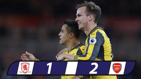 Sanchez và Oezil lập công, Arsenal trở lại Top 6