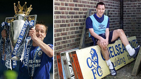 22 năm sự nghiệp của Terry tại Chelsea qua những bức ảnh