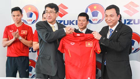 Suzuki tiếp tục tài trợ cho các ĐT Việt Nam