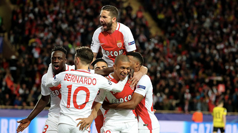 Monaco sớm giành lợi thế dẫn bàn ngay phút thứ 3