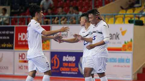 Vòng 9 giải futsal VĐQG: Thái Sơn Nam vô địch lượt đi
