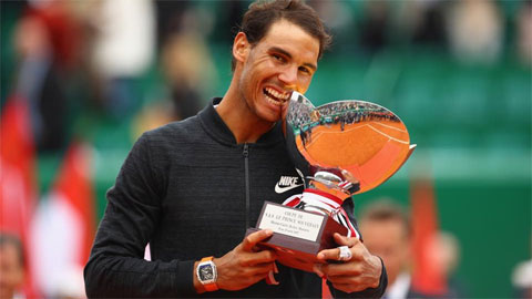 Nadal vô địch Monte Carlo lần thứ 10