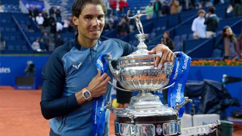 Nadal được đặt tên cho sân ở Barcelona Open
