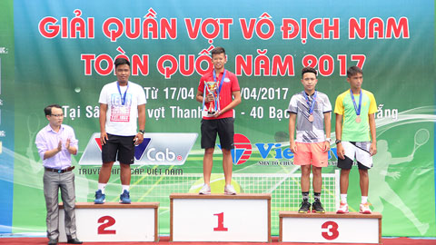 Giải vô địch nam toàn quốc 2017: Minh Tuấn lên ngôi vô địch