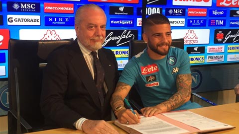 Insigne gia hạn với Napoli tới năm 2022