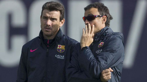 Hôm nay, Barca có thể chọn người thay HLV Enrique