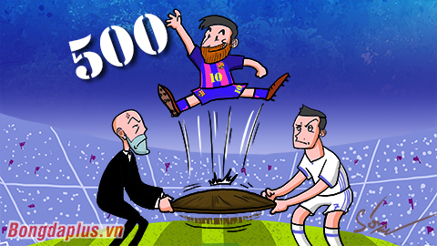 Zidane, Ronaldo làm nền để Messi tỏa sáng