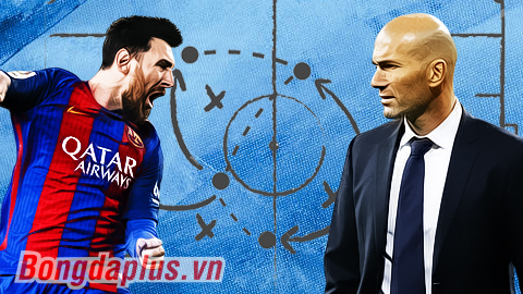 Góc chiến thuật Siêu kinh điển: Messi phi thường, Zidane hết phép