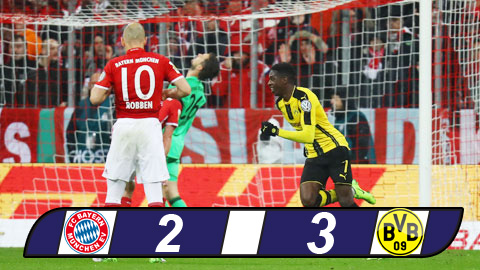 Ngược dòng hạ Bayern, Dortmund vào chung kết Cúp Quốc gia