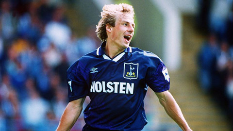 Klinsmann là chân sút xuất sắc nhất của Tottenham mùa 1994/95