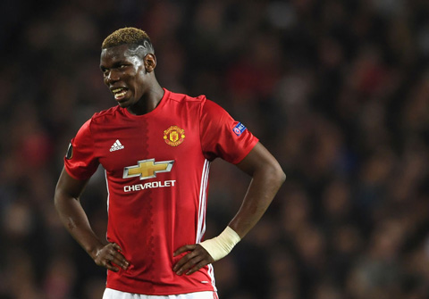 Không Pogba, sự kết nối giữa hàng công và hàng thủ M.U trở nên mỏng manh