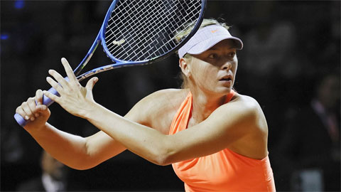 Sharapova tốc hành vào bán kết Stuttgart Open