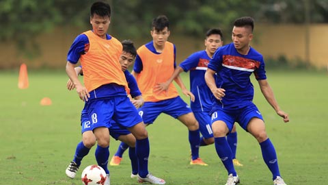 U20 Việt Nam cạnh tranh khốc liệt suất đến Hàn Quốc