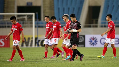 AFC Cup: Các đại diện V.League chỉ có thể tự trách mình
