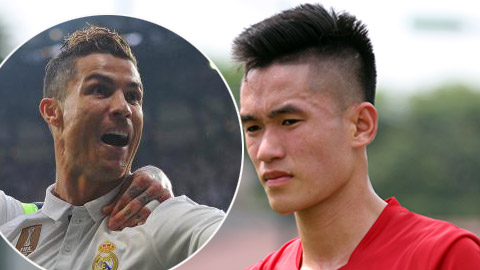 Trung vệ U20 Việt Nam tiếc vì không được xem Ronaldo ghi hat-trick