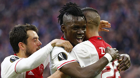 Tường thuật Ajax 4-1 Lyon (bán kết lượt đi Europa League)
